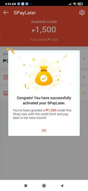 requirements for spaylater|How To Activate SPayLater in Shopee .